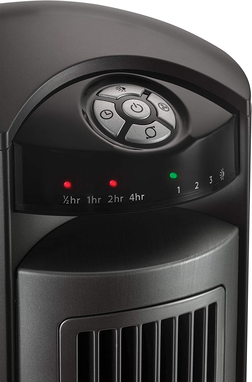 Ventilador de torre oscilante Lasko, control remoto, temporizador, 3 velocidades silenciosas, para dormitorio, sala de estar y oficina, 42", plateado, T42951