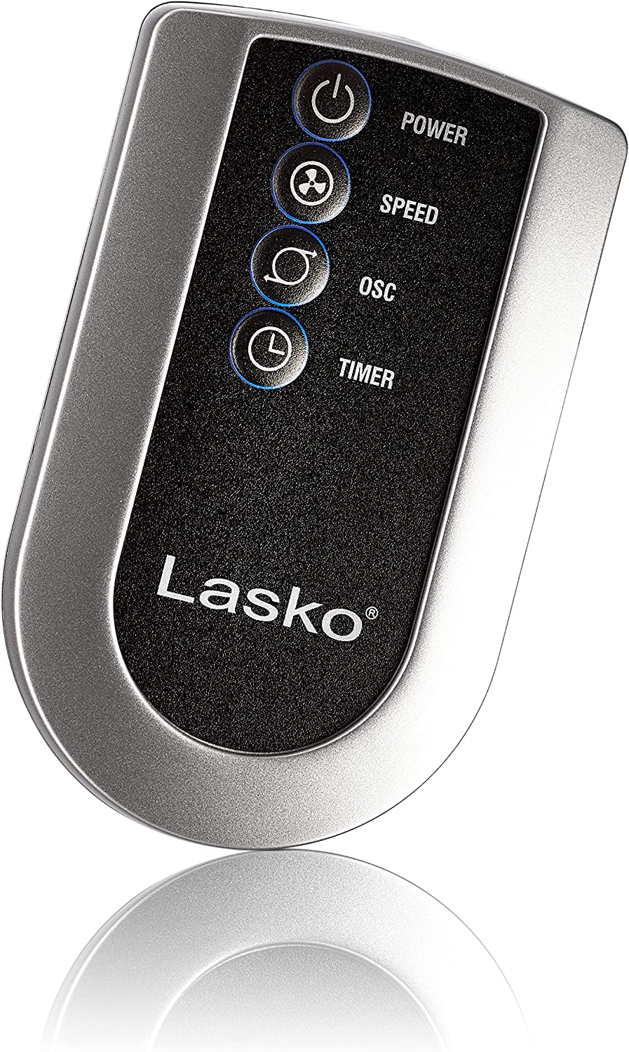 Ventilador de torre oscilante Lasko, 3 velocidades silenciosas, temporizador, control remoto, para dormitorio, cocina, oficina, 36 pulgadas, negro, 2511