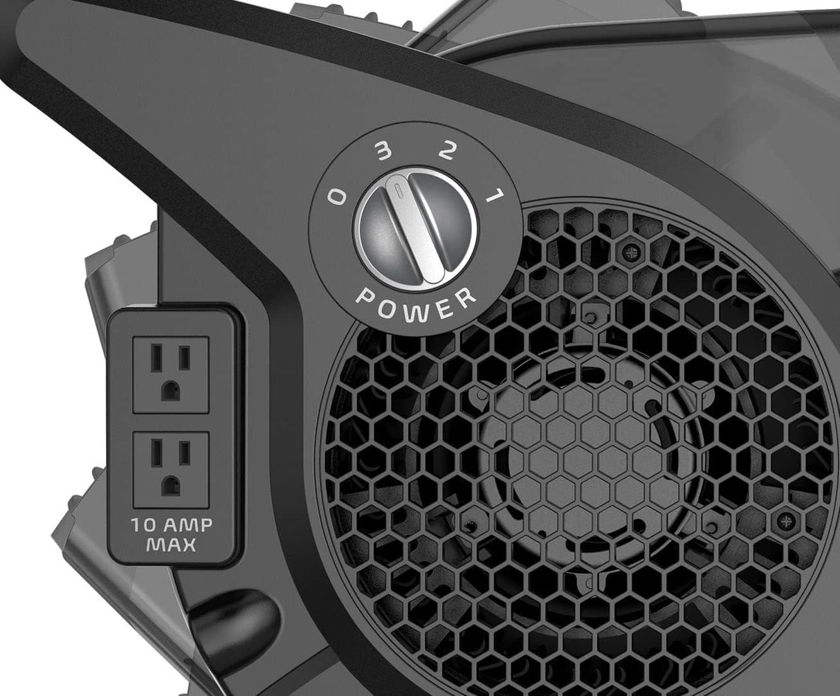 Ventilador de uso general pivotante de alto rendimiento Lasko de alta velocidad U15617