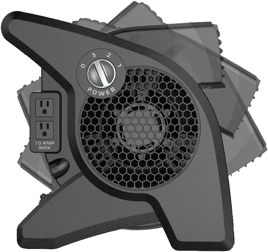 Ventilador de uso general pivotante de alto rendimiento Lasko de alta velocidad U15617