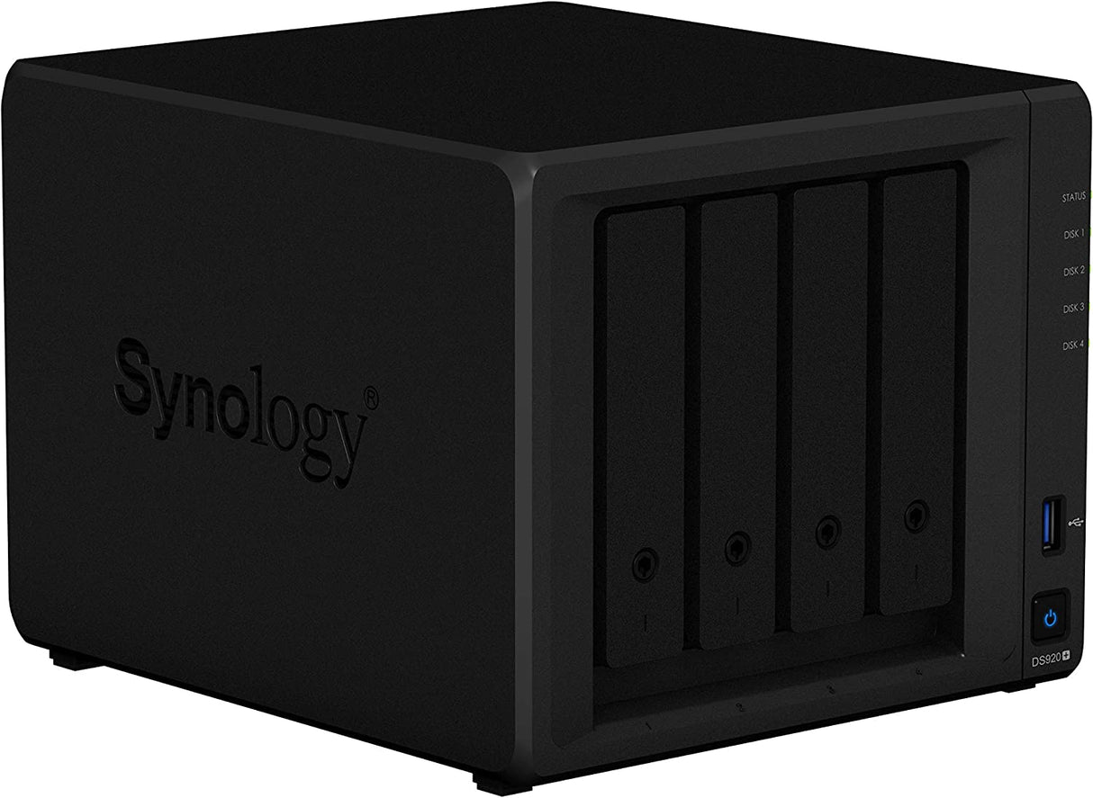 Disco Nas Externo Synology Diskstation DS920+ 4GB Negro