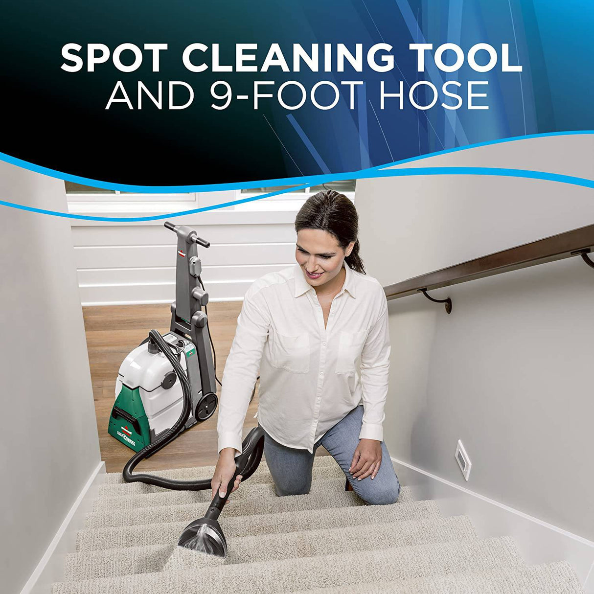 Limpiador profesional de alfombras Big Green de Bissell 86T3 - DIGVICE MX