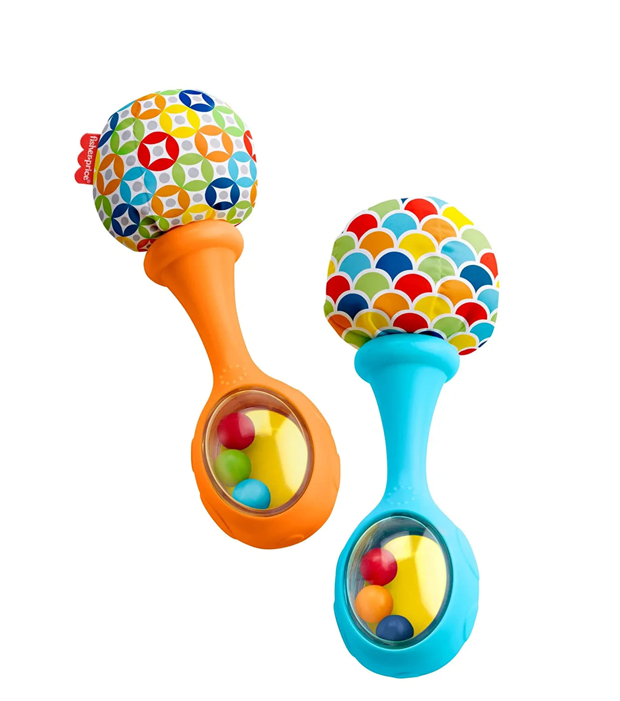 Fisher-Price Maracas, juego de 2 juguetes para recién nacidos FPY65