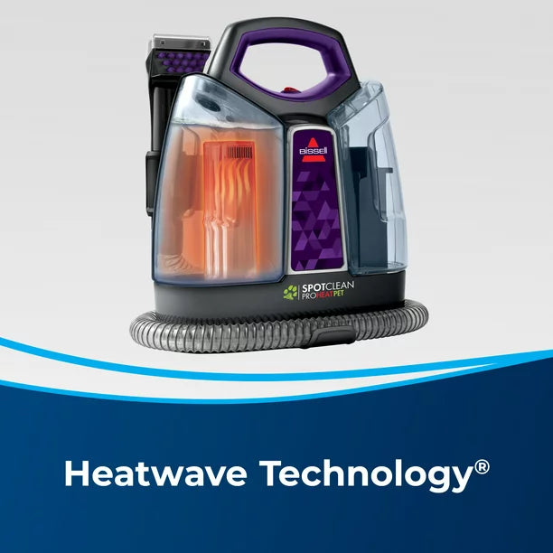 Bissell Spot Clean Pro Heat Limpiador de alfombras para mascotas 2513W