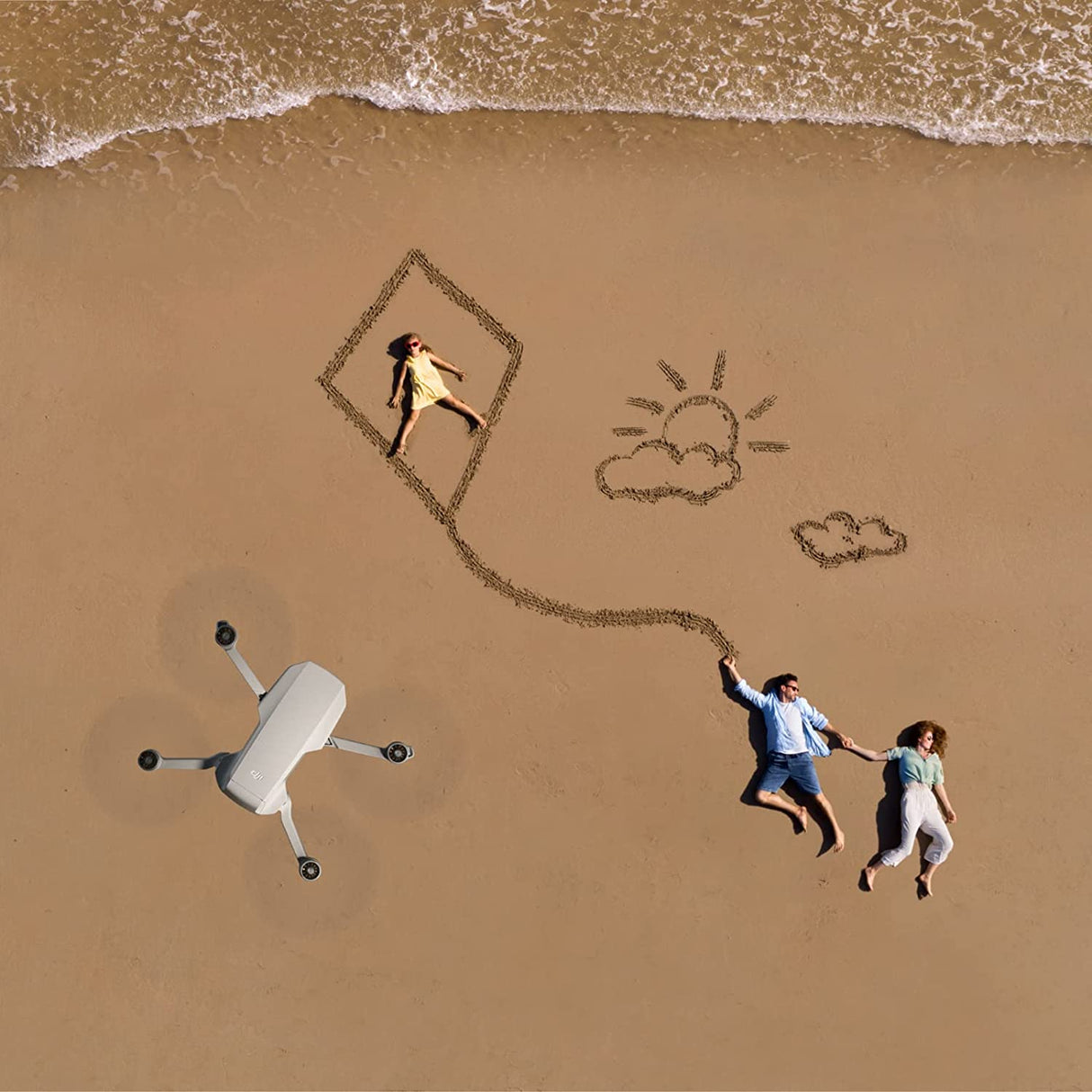 Mini Drone Dji Mavic Mini 2 CP.MA.00000306.01 Fly More Combo Con Cámara 4k Light Gray 3 Baterías