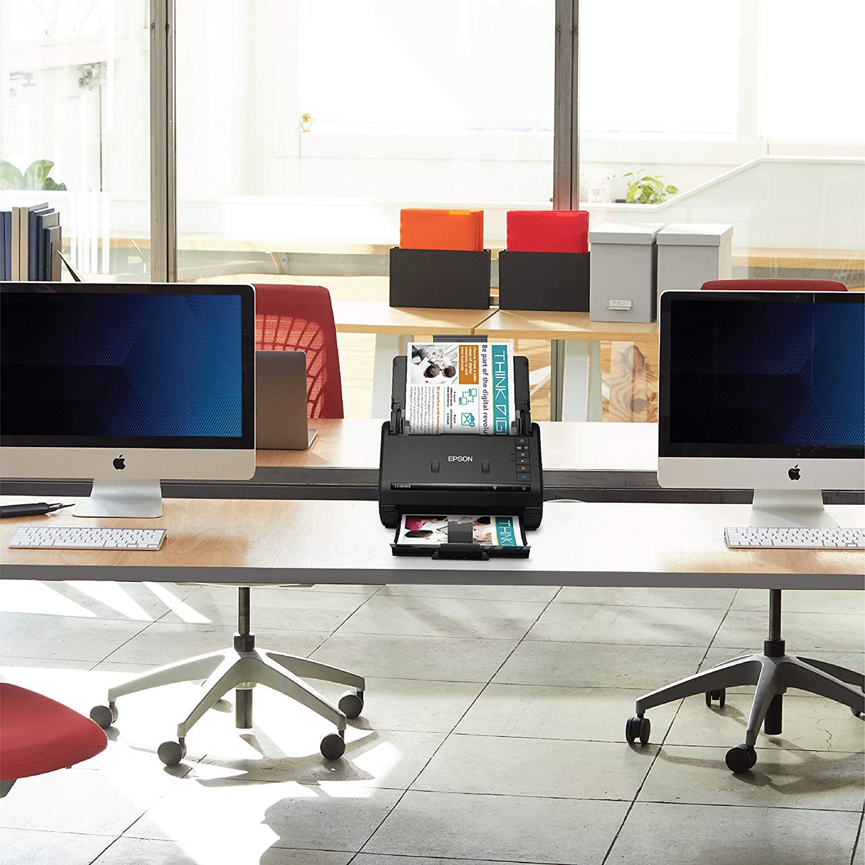 Escáner dúplex en color inalámbrico Epson Workforce Es-500w II