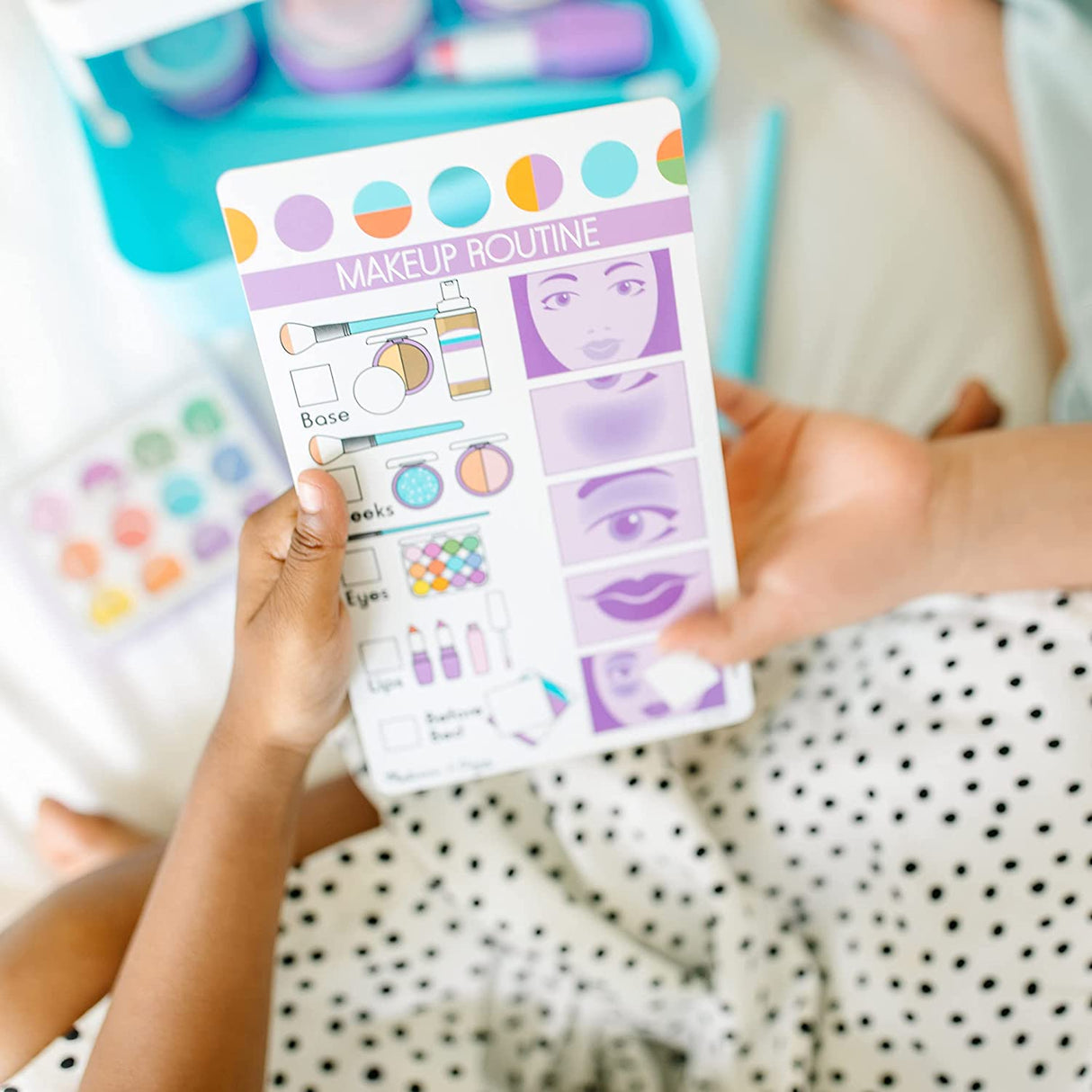 Melissa & Doug Love Your Look Juego de kit de maquillaje 31803