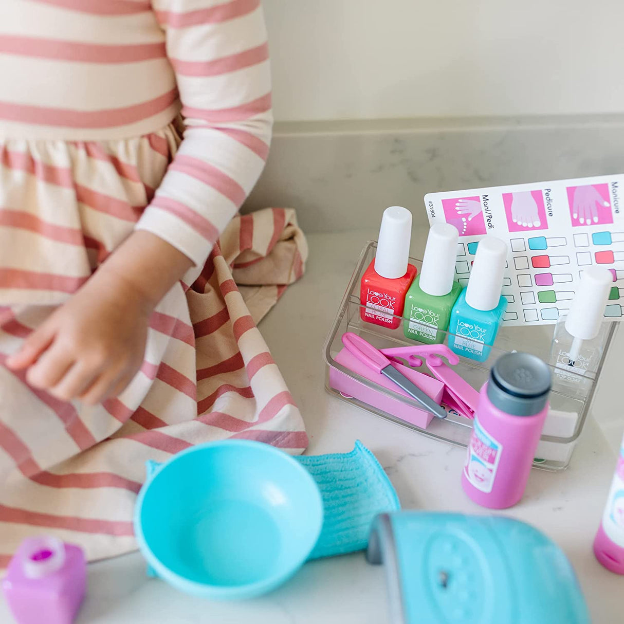 Juego de cuidado de uñas Love Your Look de Melissa & Doug 31804