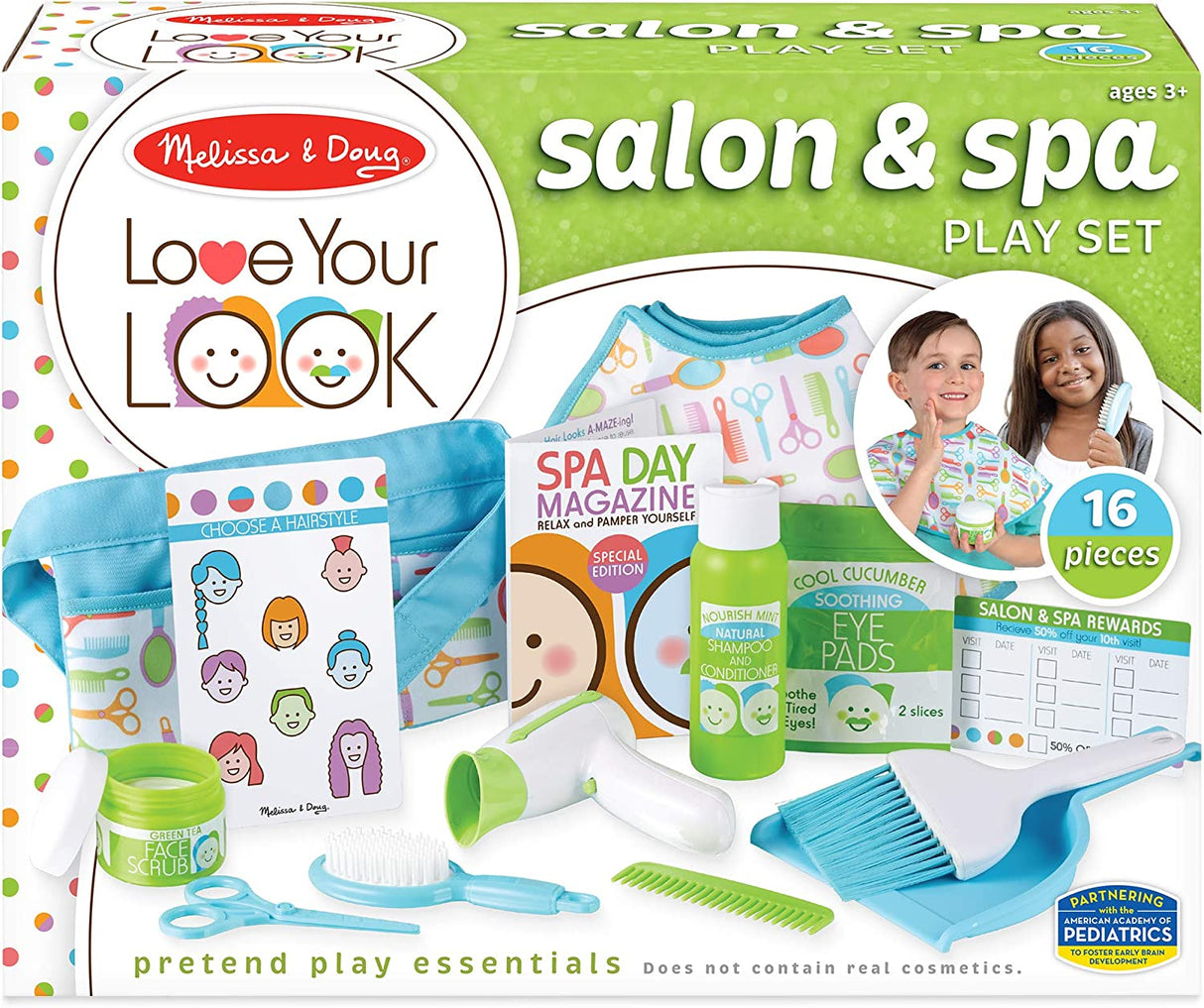 Melissa & Doug Love Your Look Juego de salón y spa 31802