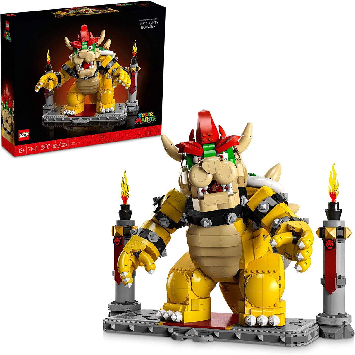 LEGO Super Mario The Mighty Bowser 71411 (2807 piezas)