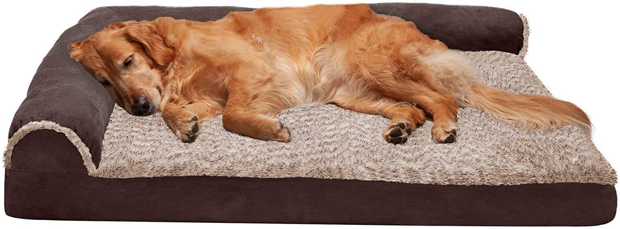 Furhaven Cama para perros ortopédico, gel refrescante y espuma viscoelástica JUMBO - DIGVICE MX