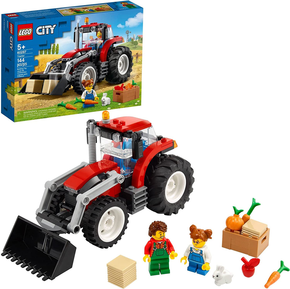 LEGO City Great Vehicles Tractor 60287 (148 piezas)