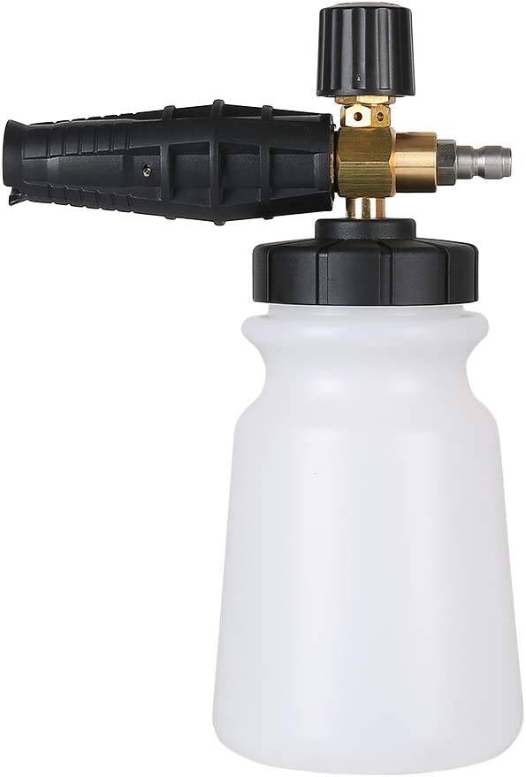 Weirran - Cañón de espuma de alta presión de 25 oz para lavado de autos, lanza de espuma para nieve, lado exterior limpio de sus casas, motocicletas, botes, etc.