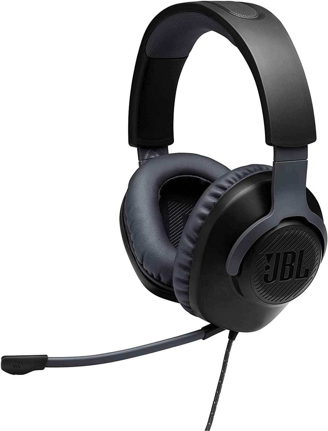 JBL Quantum 100 - Auriculares supraaurales con cable para juegos - Negro