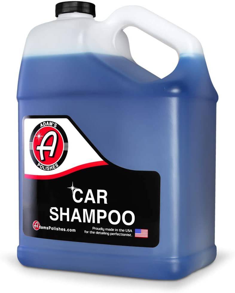 Adam's Car Wash Shampoo (galón) - pH El mejor jabón de lavado de autos para cañón de espuma de nieve, pistola de espuma, lavado de jabón de auto para lavadora a presión