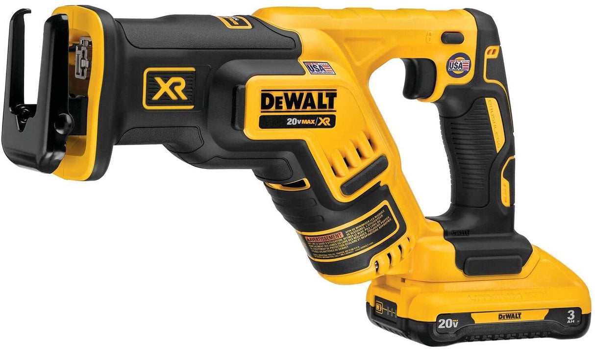 DEWALT DCS367L1 20V MAX* XR Kit de sierra recíproca compacta inalámbrica sin escobillas (3.0 AH) - DIGVICE MX