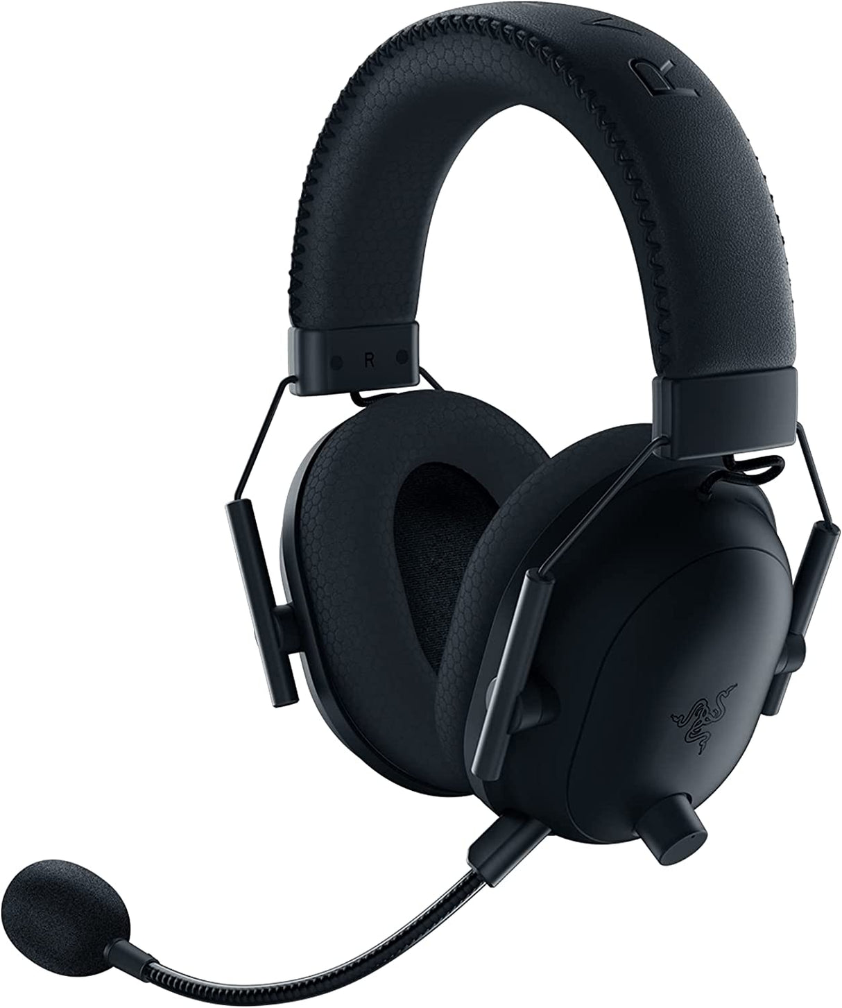 Razer BlackShark V2 Pro - Auriculares inalámbricos para juegos: Sonido envolvente espacial THX 7.1 - Controladores de 50 mm - Micrófono desmontable - para PC, PS5, PS4, Switch, Negro