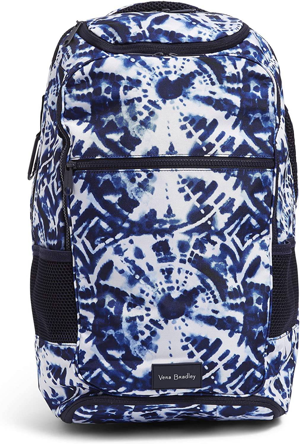 Vera Bradley - Mochila de viaje reactiva reciclada Lighten Up para mujer, Island Tie-dye, talla única