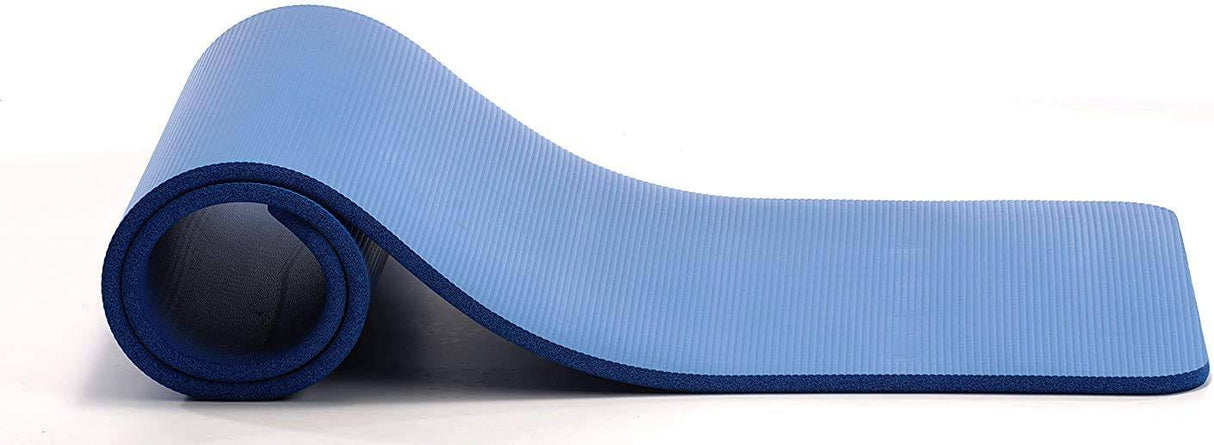 GoFit - Colchoneta de Pilates | Esterilla de yoga multiusos - Esterilla de grado profesional de alta densidad extragruesa de 1/2 pulgada