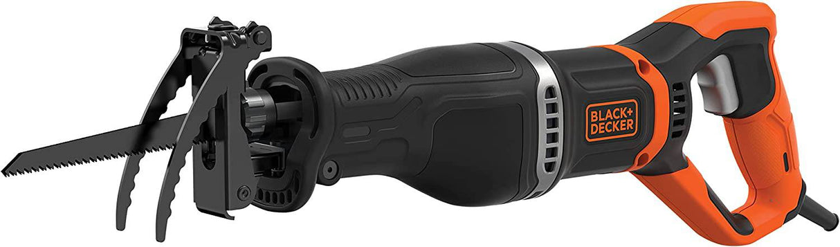 BLACK+DECKER Sierra de sable eléctrica de 7 amperios con soporte de ramas extraíble (BES301K) - DIGVICE MX