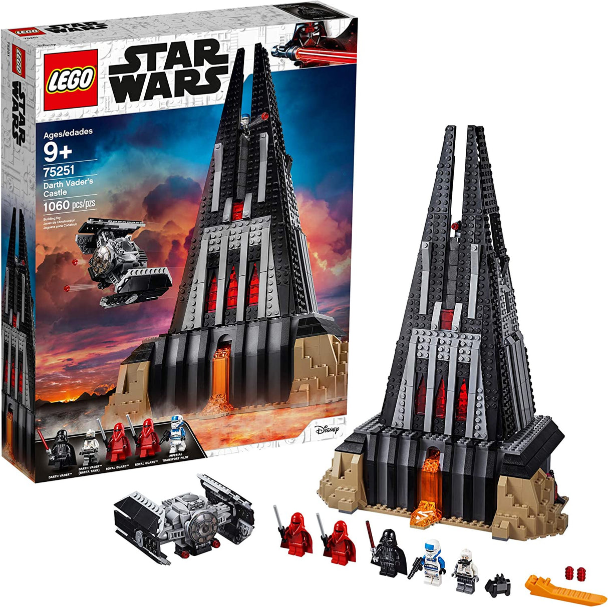 LEGO Star Wars Darth Vader's Castle 75251 (1,060 piezas)