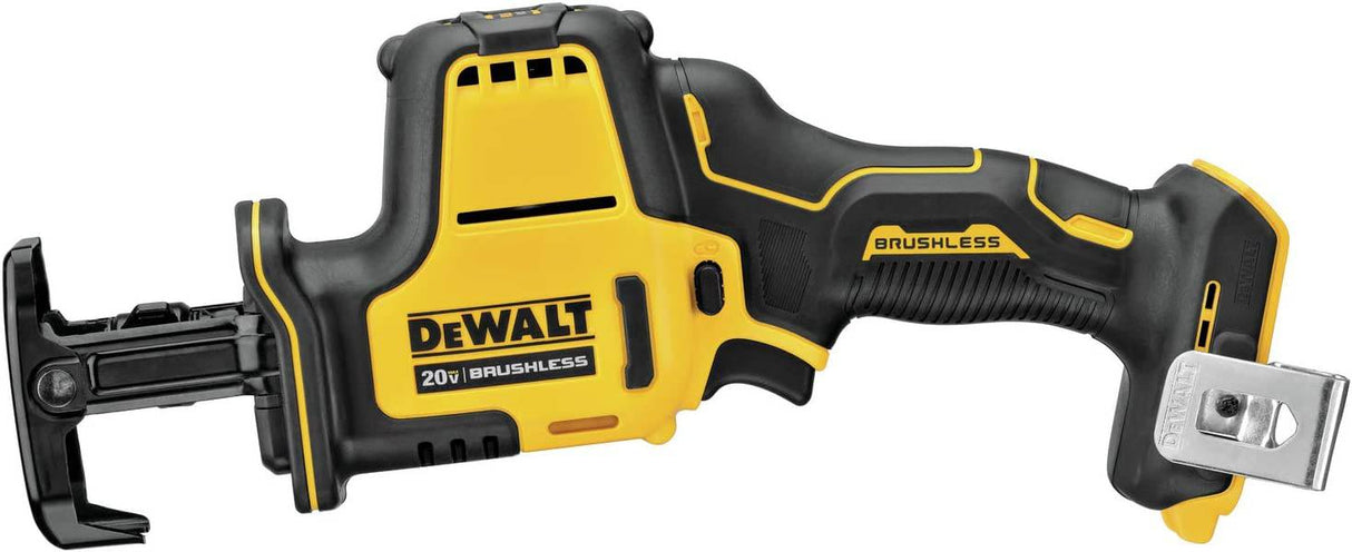 DEWALT ATOMIC 20V MAX* Sierra recíproca, con una mano, inalámbrica, solo herramienta (DCS369B) - DIGVICE MX