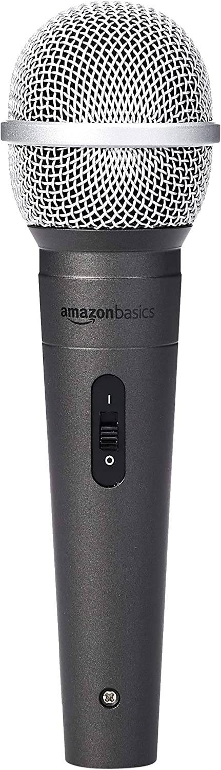 Amazon Basics Micrófono Vocal Dinámico - Cardioide