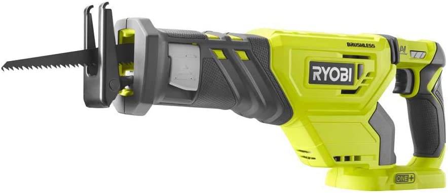 Sierra recíproca sin escobillas inalámbrica ONE+ de 18 voltios RYOBI P518 (herramienta básica) - DIGVICE MX