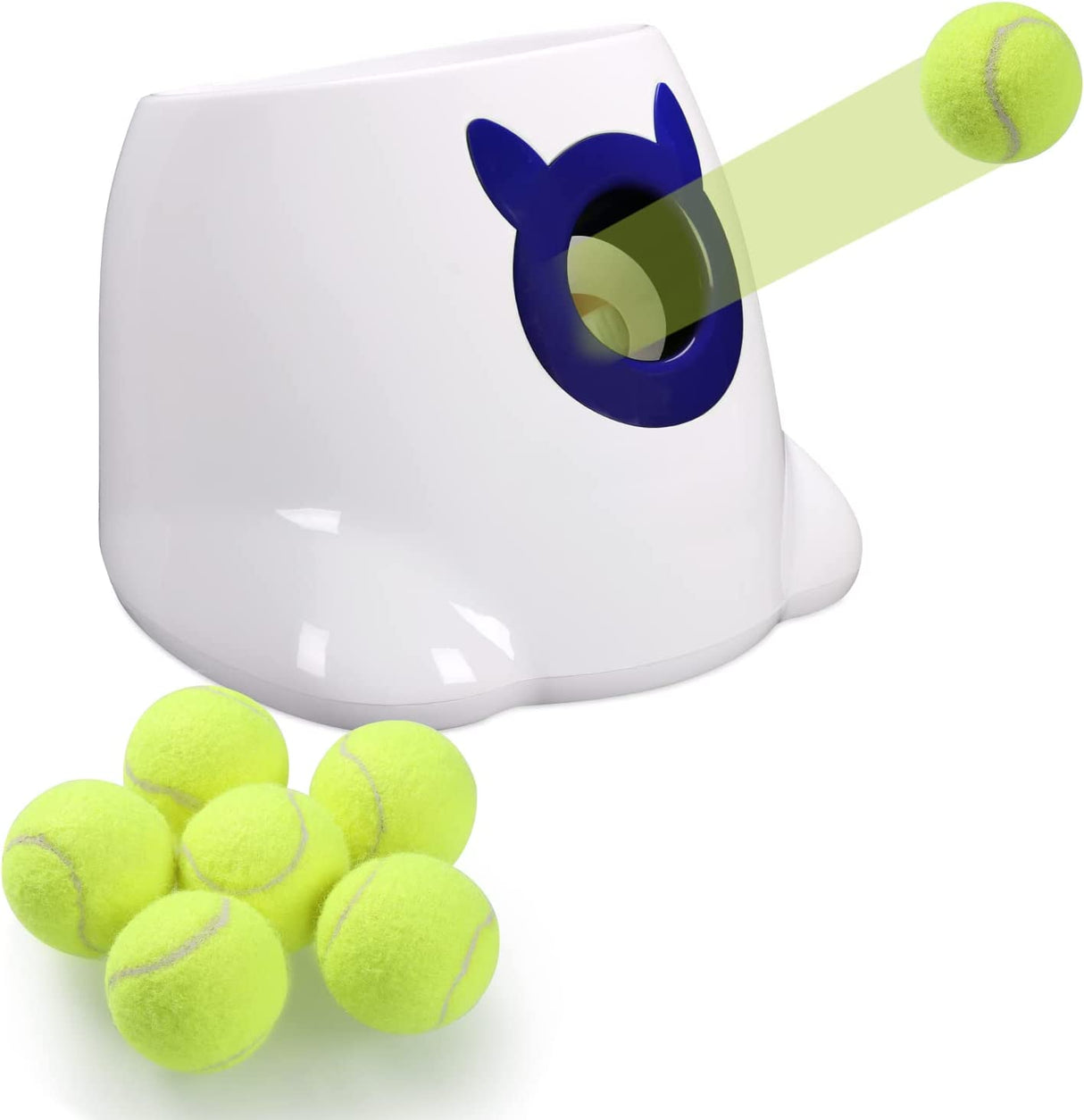 PALULU Lanzador automático de pelotas de juguete para perros, mini lanzador de pelotas de 2 pulgadas para perros pequeños y medianos - DIGVICE MX