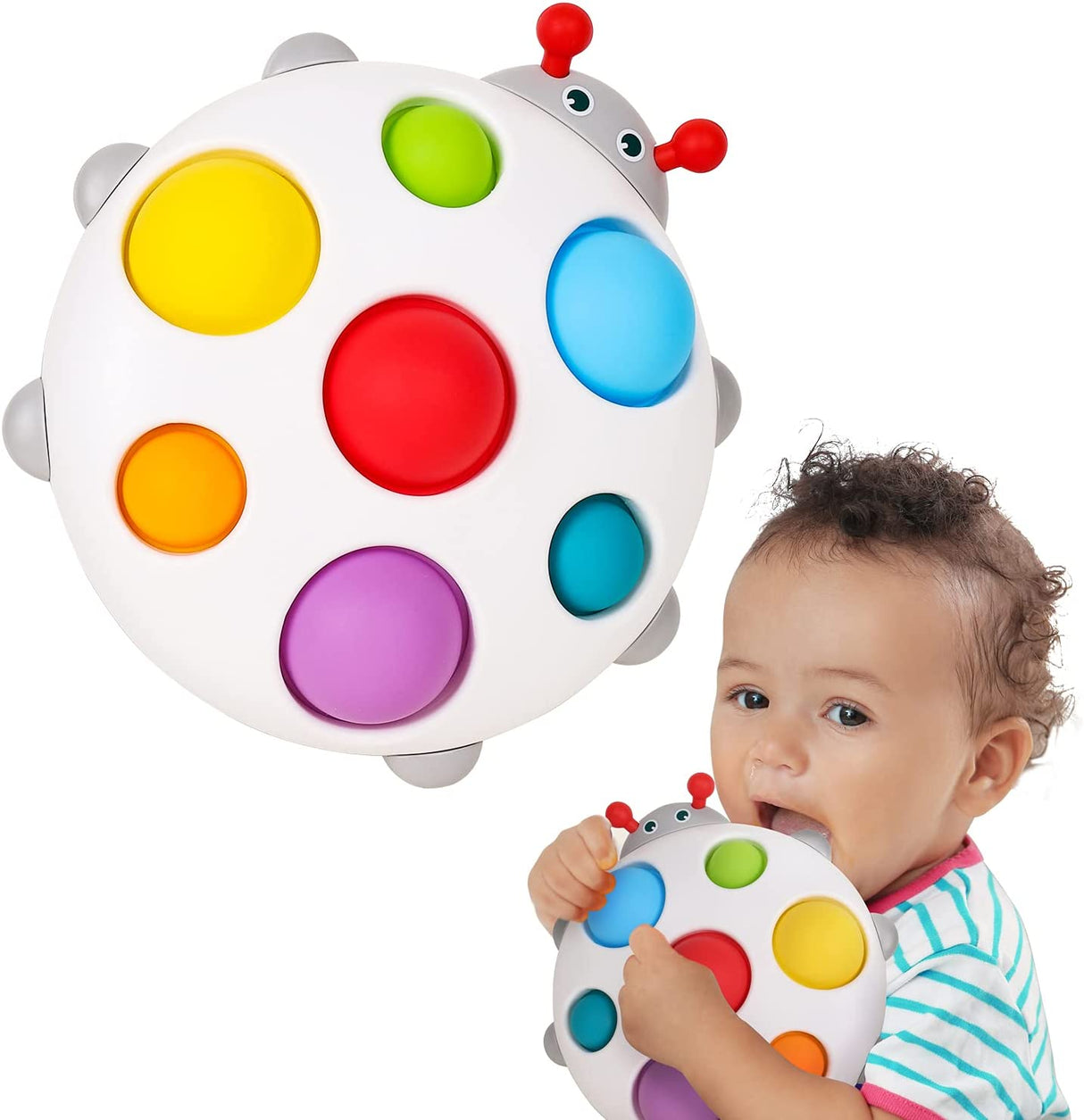 ALASOU Flipping Busy Board Toys para niños de 1 año Regalos sensoriales - 2111