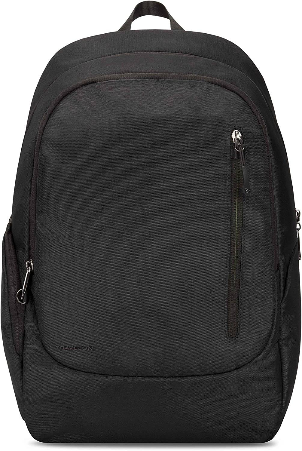 Travelon - Urban-Mochila antirrobo-Negro, Talla única