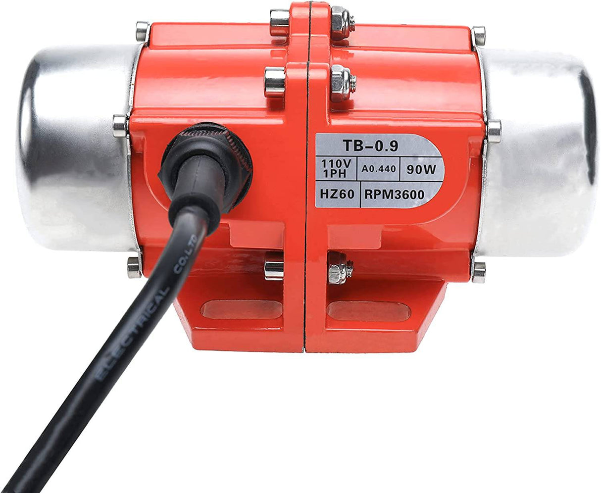 Motor vibrador de hormigón RELMON monofásico AC 110V 30W 90W para vibradores y mezcladores de hormigón y mesa vibratoria (90W) - DIGVICE MX