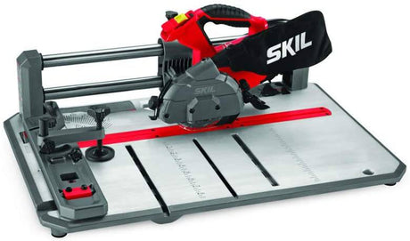 SKIL 3601-02 Sierra para pisos con hoja de contratista 36T, roja y negra - DIGVICE MX