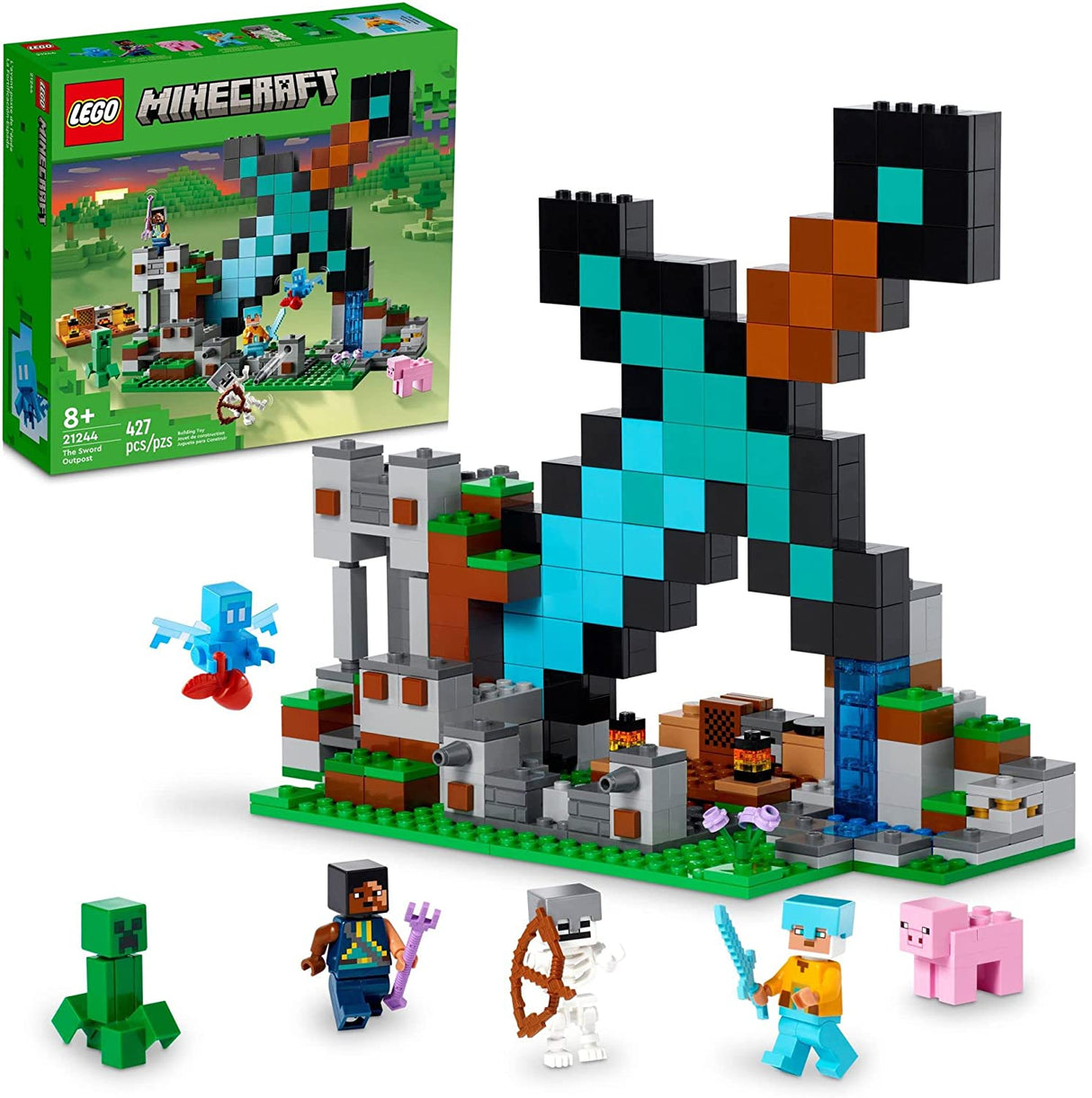 LEGO Minecraft The Sword Outpost 21244 (427 piezas)