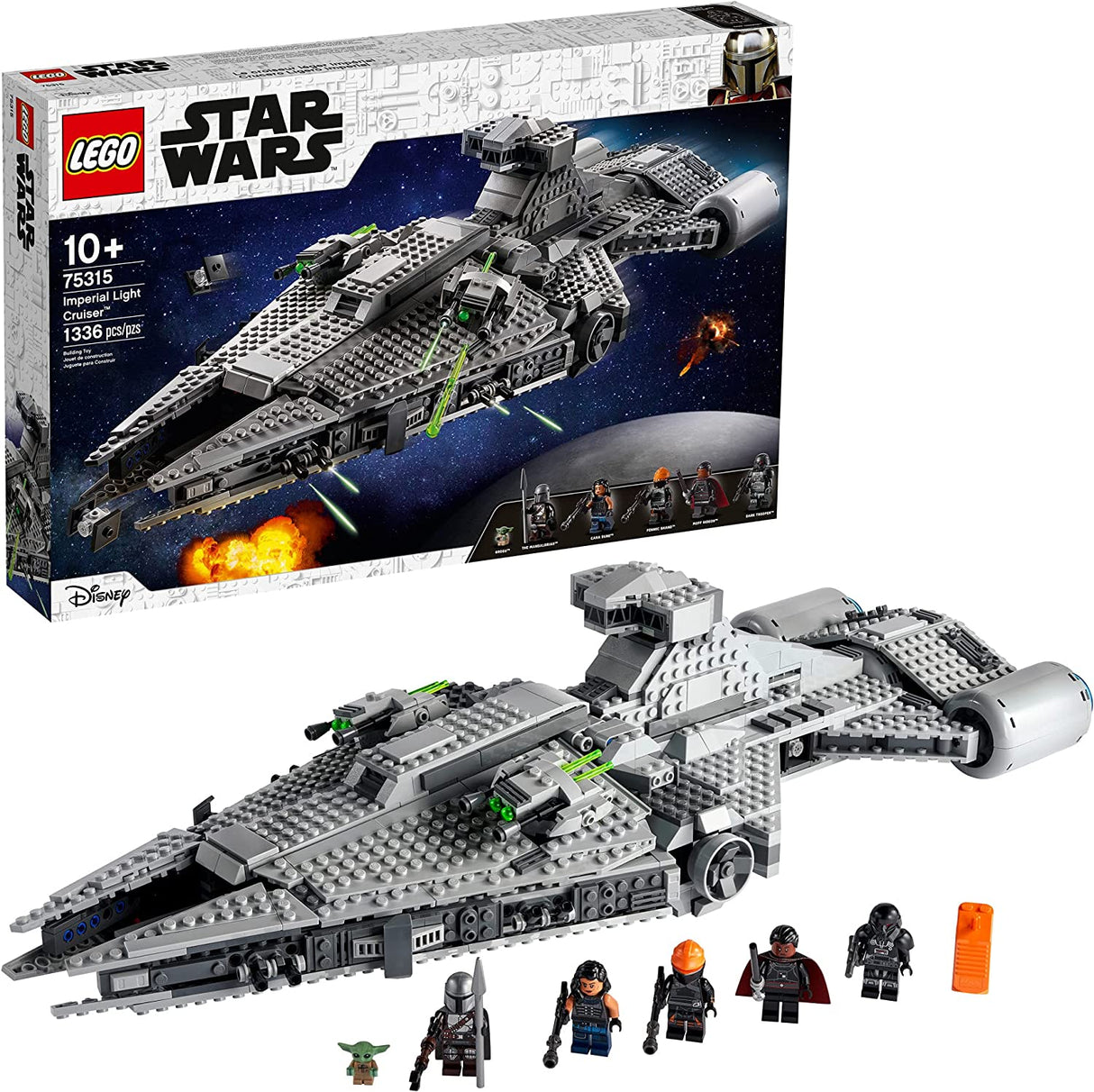 LEGO Star Wars: The Mandalorian Imperial Light Cruiser 75315 (1,336 Piezas)