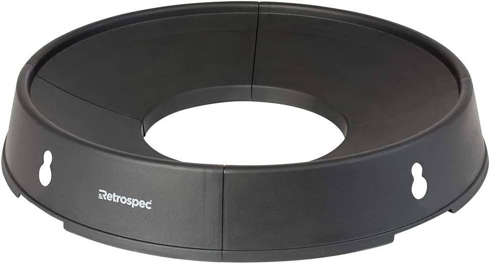 Retrospec - Base de pelota de ejercicio - Accesorio de pelota de entrenamiento - Alternativa a la silla de escritorio de oficina, pelota de embarazo, pilates y yoga - Se adapta a pelotas suizas de 55, 65, 75 cm - Compatible con bandas de resistencia