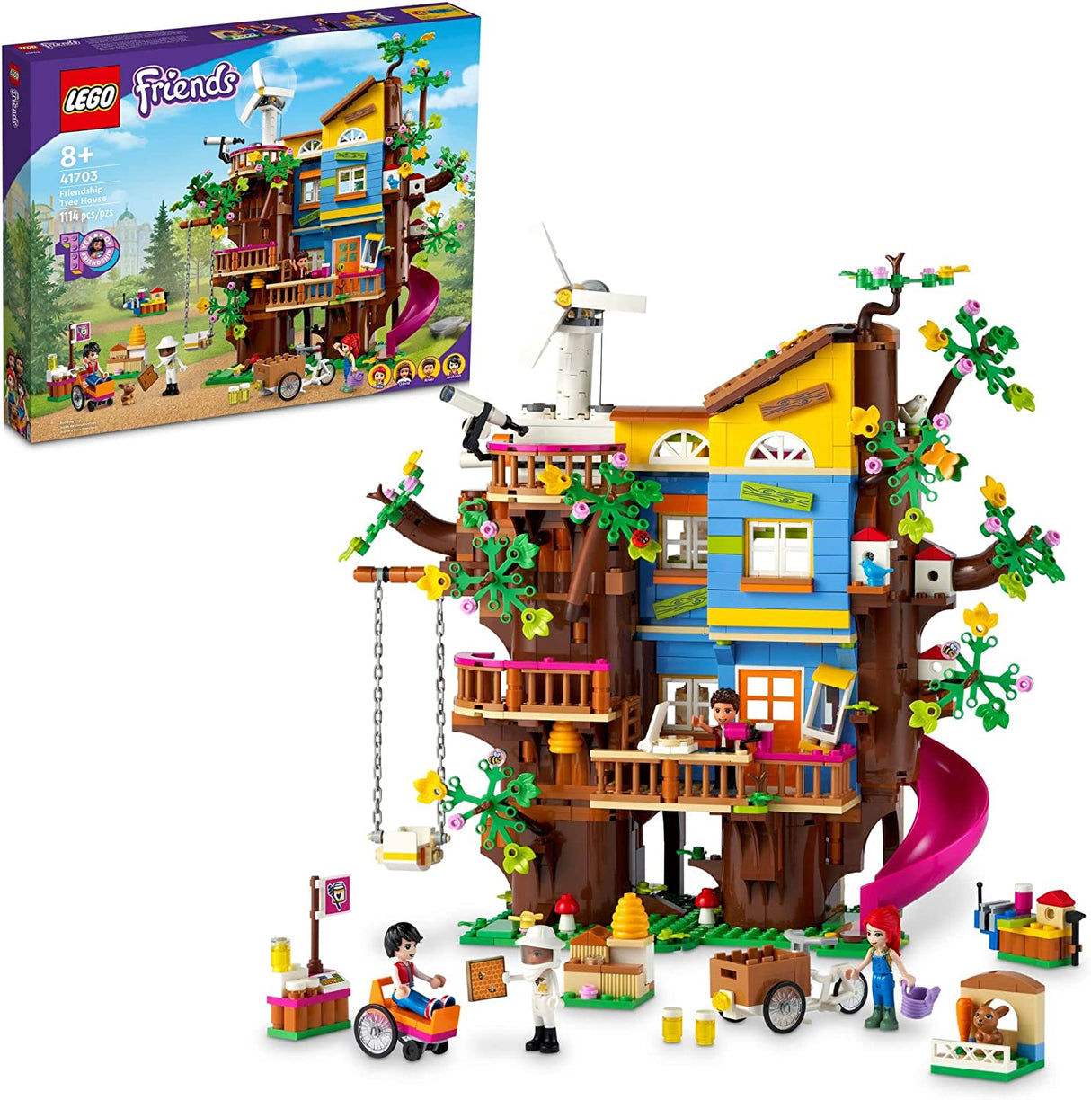 LEGO Friends Casa del árbol de la amistad 41703 (1114 piezas)