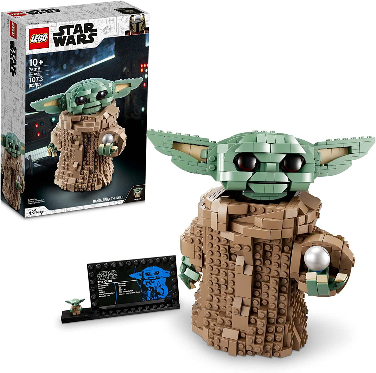 LEGO Star Wars The Child 75318 Juego de juguetes de construcción para niños, niños y niñas a partir de 10 años (1075 piezas)