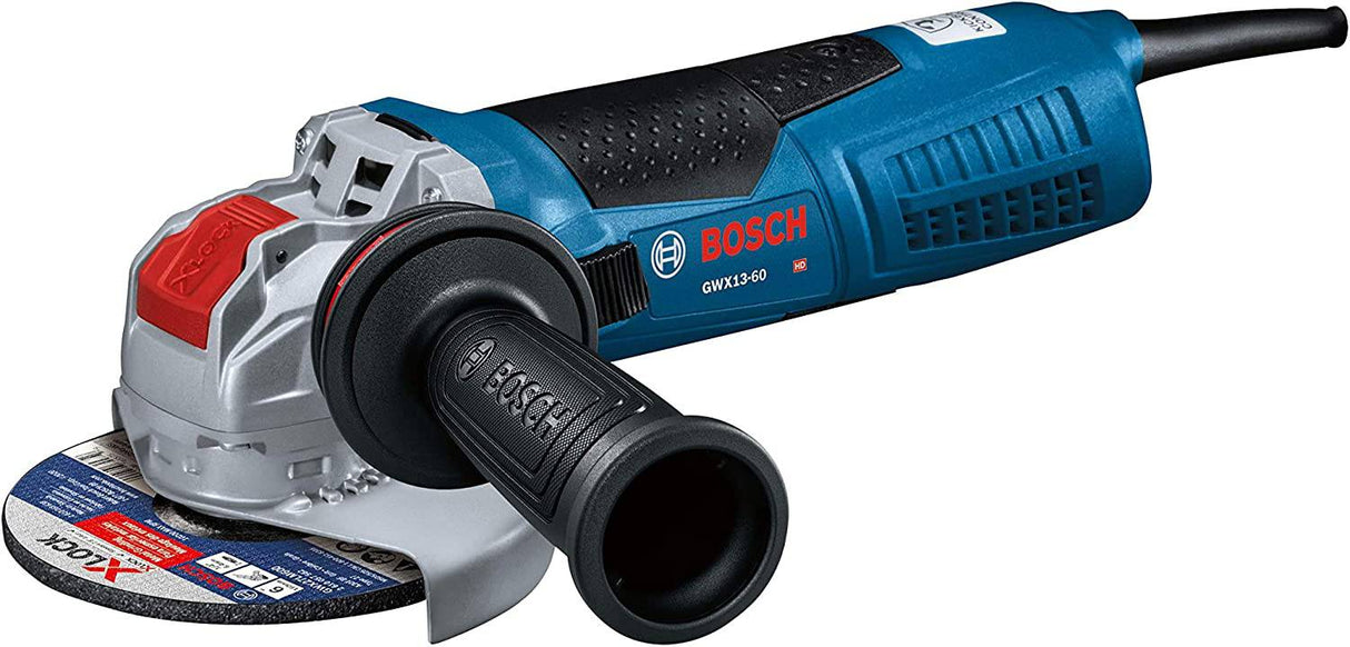 Bosch GWX13-60 6 pulgadas. Amoladora angular X-LOCK con interruptor lateral - DIGVICE MX