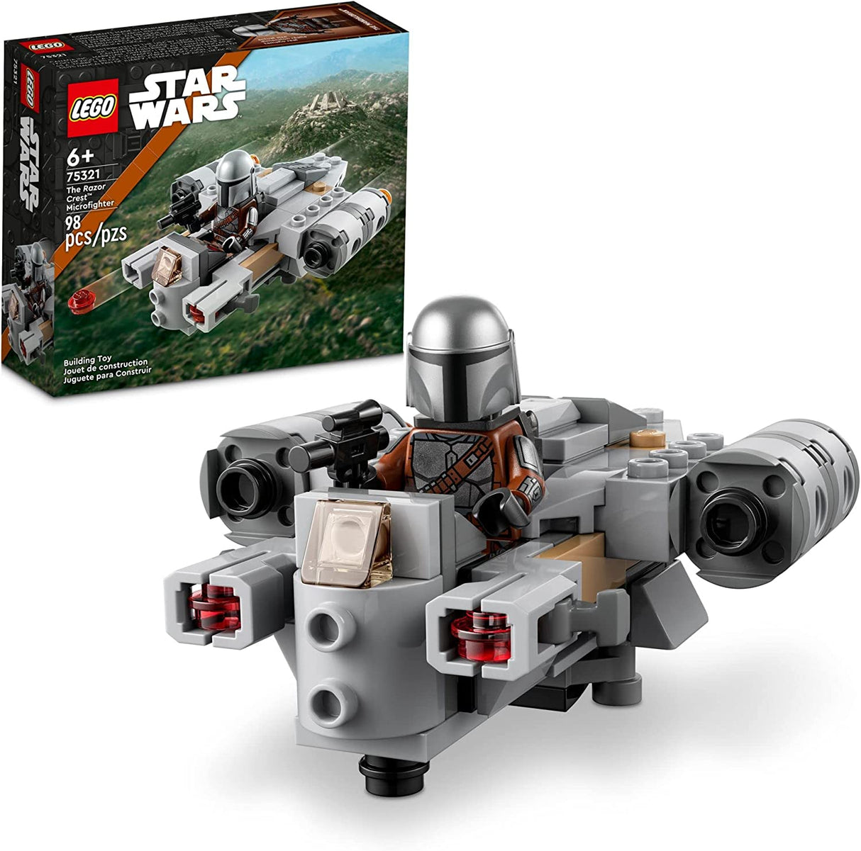 LEGO Star Wars The Razor Crest Microfighter 75321 (98 piezas)