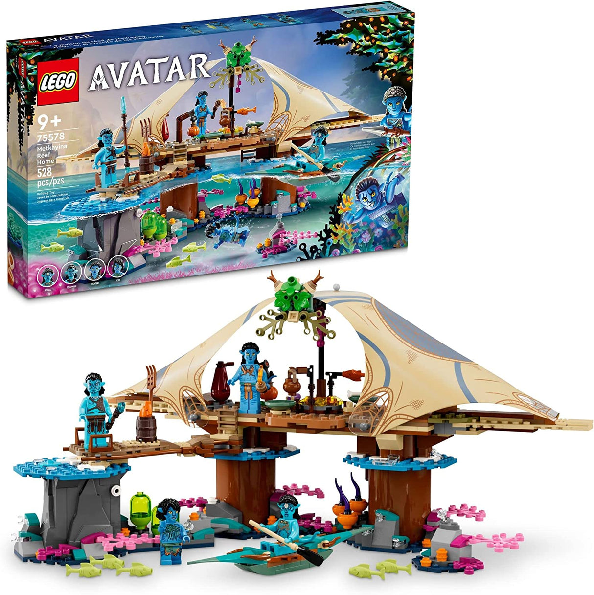 LEGO Avatar: The Way of Water Metkayina Reef Home 75578