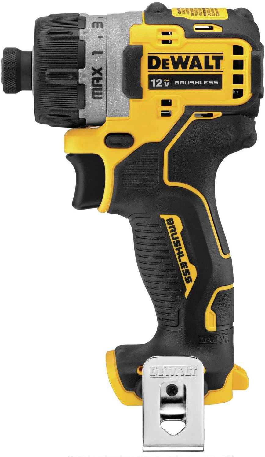 DEWALT XTREME 12V MAX* Destornillador inalámbrico, 1/4 de pulgada, solo herramienta (DCF601B) - DIGVICE MX