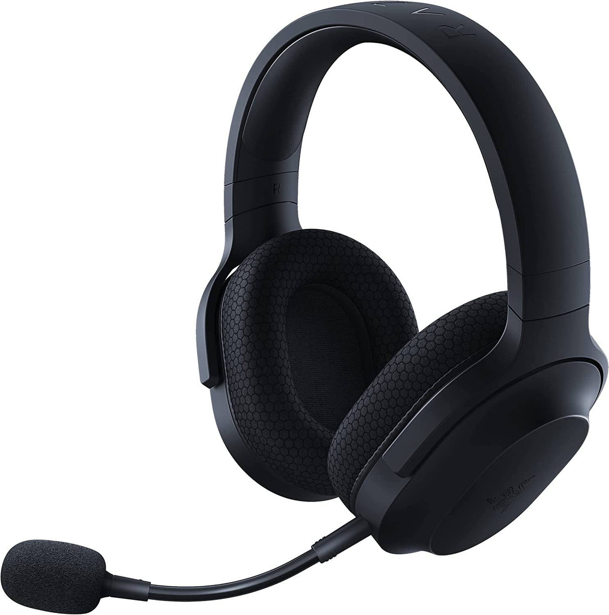 Razer Barracuda X Auriculares inalámbricos multiplataforma para juegos y móviles (modelo 2021): 250 g Diseño ergonómico - Micrófono HyperClear desmontable - Batería de 20 horas - Compatible con PC, PS5, Switch y Android - Negro