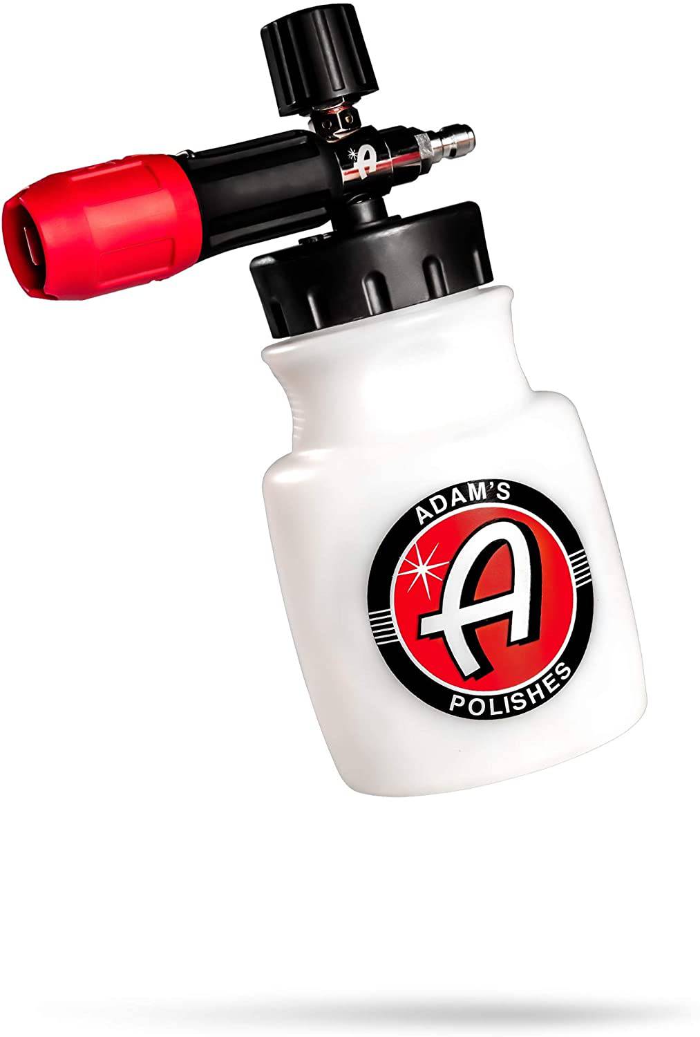 ADAM´S - Cañón de espuma premium - Pulverizador de jabón de cañón de espuma de nieve personalizado para lavado de autos | Bote rociador para lavadora a presión