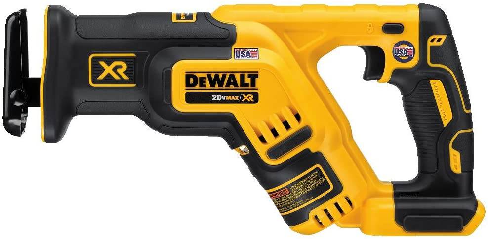 Sierra de sable DEWALT 20V MAX* XR, compacta, solo herramienta (DCS367B) - DIGVICE MX