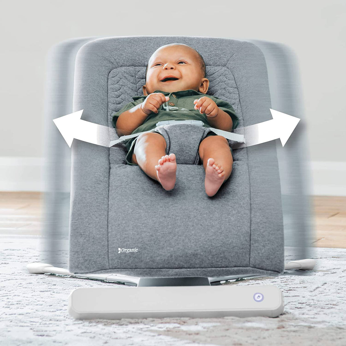Chicco E-Motion Auto-Glider & Bouncer - Gris, Gris - DIGVICE MX
