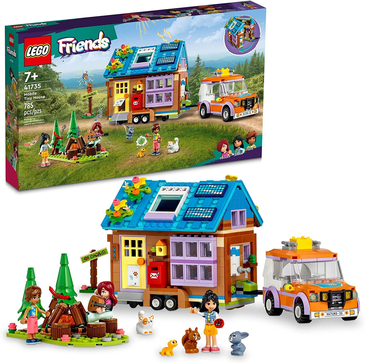 LEGO Friends Mobile Tiny House 41735 (785 piezas)