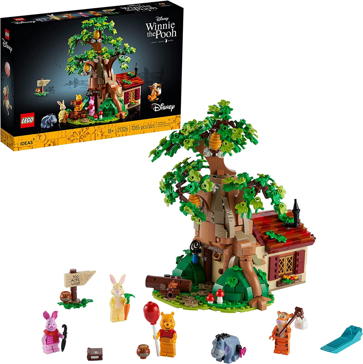 LEGO Ideas Winnie The Pooh 21326 Juego de construcción para adultos (1265 piezas)