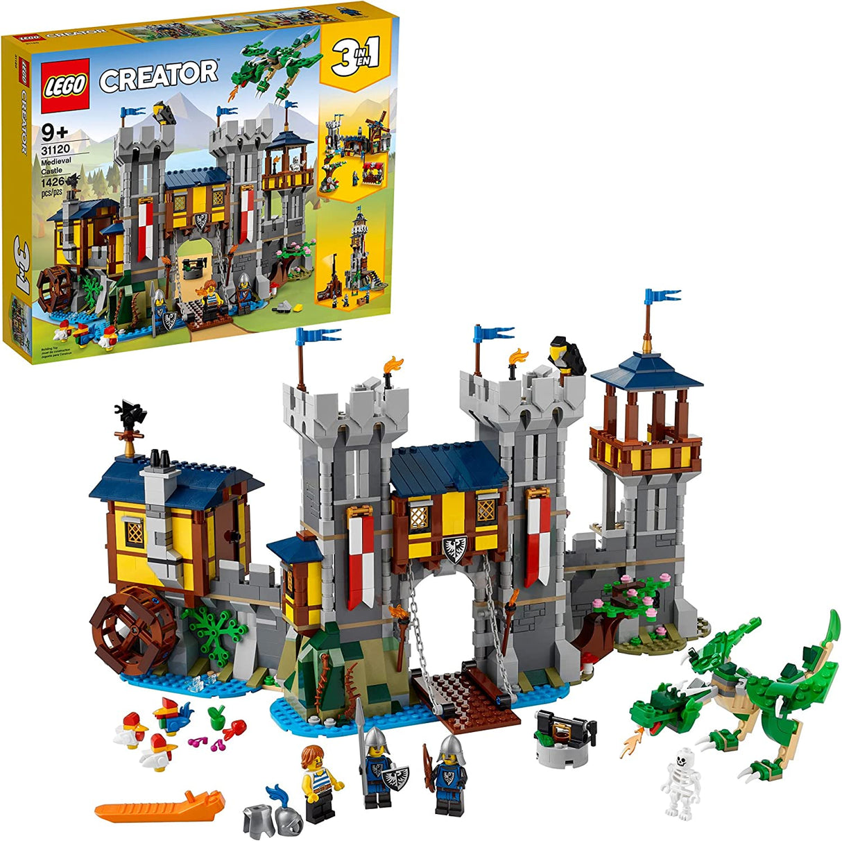 LEGO Creator 3in1 Medieval Castle 31120 (1426 piezas)