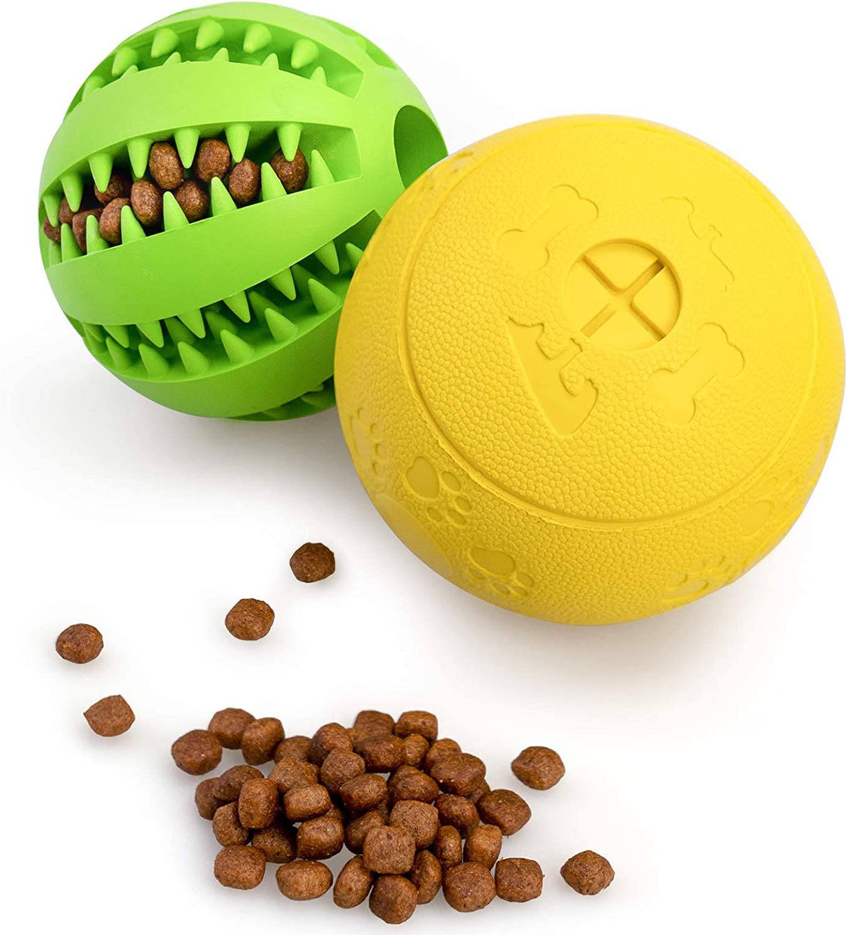 HIPPIH - Juguetes interactivos para perros cachorros, paquete de 2, juguetes de rompecabezas, pelotas, juguetes para perros dispensadores de golosinas - DIGVICE MX